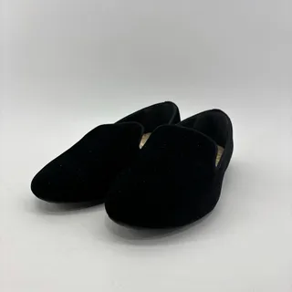 Photo of Birdies The Starling Size 10 Black Flats Womens Velvet Minimalist