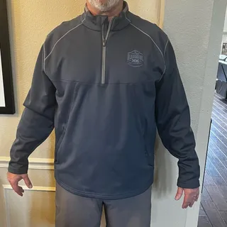 Photo of Under Armor Men's Gray Quarter-Zip Fleece Lined Jacket