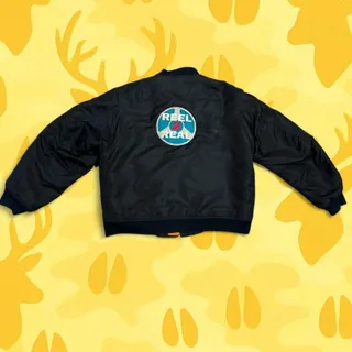 Photo of Vintage Reel 2 Real MA-1 style flight bomber jacket 1990s