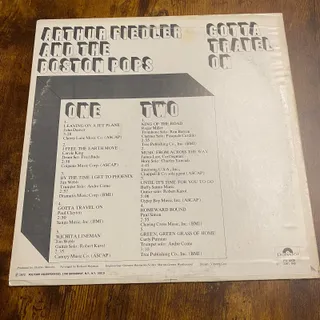 Photo of Arthur Fiedler And The Boston Pops Gotta Travel On Vinyl LP Polydor 5035