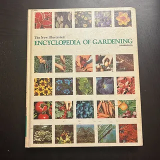 Photo of New Illustrated Encyclopedia of Gardening Volume 3 1967 Hardcover Bat to Bro