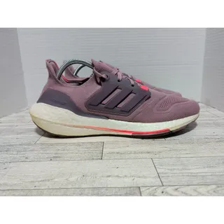Photo of ADIDAS Ultraboost 22 Purple Women's Size 10 Running Primeknit Mauve GZ3930