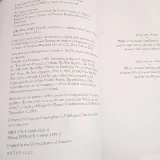 Photo of The Point of It All 2018 Paperback LN Charles Krauthammer Essays Politics Faith