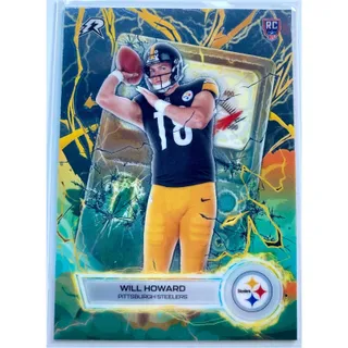 Photo of 2025 Topps Resurgence Will Howard Voltaic Rookie Card Pittsburgh Steelers #VT-6