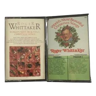 Photo of Roger Whittaker World's Most Beautiful Christmas Songs 2 Cassette Tapes 1984 90