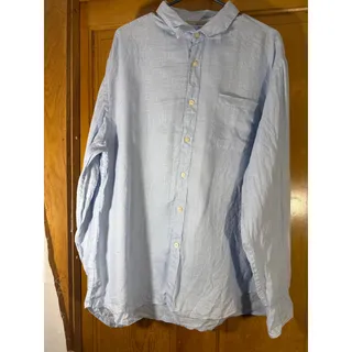 Photo of Tommy Bahama Dress Shirt Men's Light Blue Long Sleeve Button Down Shirt XL