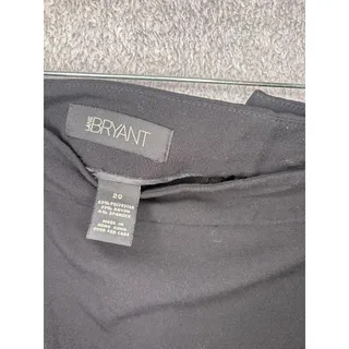 Photo of Lane Bryant Size 20 Black Stretch Pencil Skirt Career Work