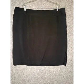 Photo of Lane Bryant Size 20 Black Stretch Pencil Skirt Career Work