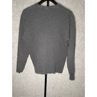 Photo of Polo Ralph Lauren Mens M Gray Waffle Thermal Sleep Shirt