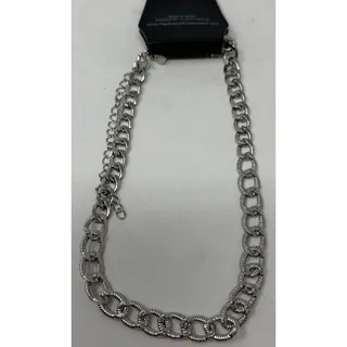 Photo of Paparazzi Fiercely independent White Choker Silver & Earrings