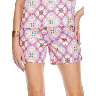 Photo of NWT Jade Pink Floral Tile-Print Dreaming Daises Shorts