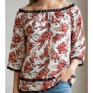 Photo of White House Black Market Floral Blouse