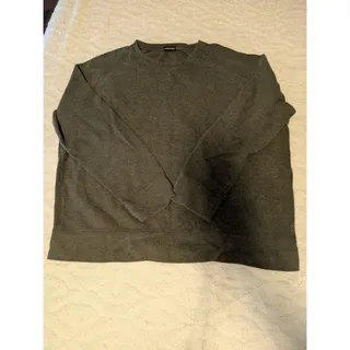 Photo of Banana Republic Men’s Sweater Cotton Blend Dark Gray XXL 2XL Big & Tall