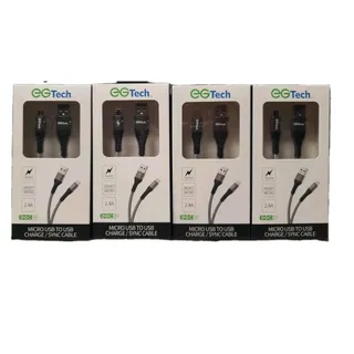 Photo of EG Tech EGC11 Micro USB to USB Charge Sync Cable 2M 6ft 2.4A Fast Charging