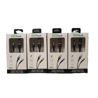 Photo of EG Tech EGC11 Micro USB to USB Charge Sync Cable 2M 6ft 2.4A Fast Charging