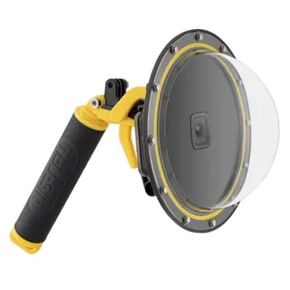 Photo of TELESIN 6” Dome Port GoPro Hero 13 12 11 10 9 Waterproof Grip Open Box