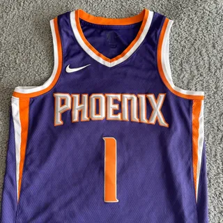 Photo of 2022 Nike Devin Booker NBA Phoenix Suns Icon Edition Swingman Jersey Mens M - 44