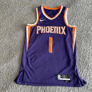 Photo of 2022 Nike Devin Booker NBA Phoenix Suns Icon Edition Swingman Jersey Mens M - 44