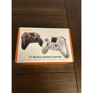 Photo of GUSGU G7 Wireless Gaming Controller Hall Effect Interactive Screen Black Red