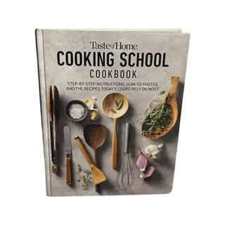 Photo of Taste of Home Cooking School Cookbook Hardcover 2023 181 Step by Step Recipes