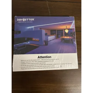 Photo of Daybetter 130 ft LED Strip Lights 2 Rolls of 65.6 ft RGB Color Changing