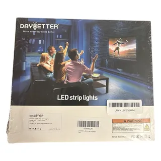 Photo of Daybetter 130 ft LED Strip Lights 2 Rolls of 65.6 ft RGB Color Changing
