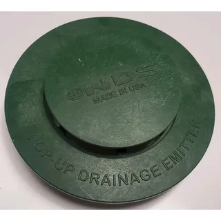 Photo of NDS 420C Pop‑Up Drainage Emitter Fits 3 & 4 Inch Green Outdoor Drain NEW