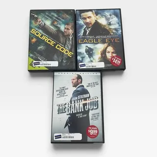 Photo of 3 Action Thriller DVD Movie Bundle