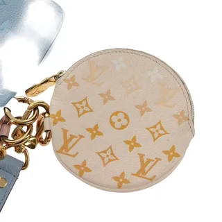 Photo of Louis Vuitton Monogram Empreinte Pochette Trio Pouch Pink