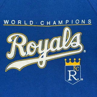 Photo of Vintage 1985 Kansas City Royals World Series Champions Sweatshirt - M