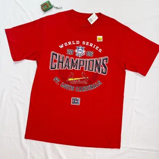 Photo of St Louis Cardinals 2006 World Series Champions T-Shirt - NWT