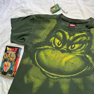 Photo of Vintage 2001 Dr. Seuss The Grinch T-Shirt - Green - L