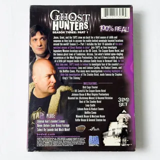 Photo of Ghost Hunters Season Three 3 Part 1 3-Disc DVD Set SyFy