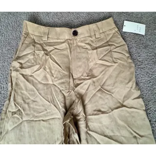 Photo of A New Day Women’s Size 8 Beige Lyocell Blend Straight Leg Dress Pants NWT