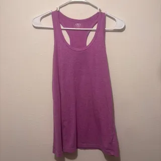 Photo of Soft and stretchy purple racerback