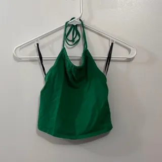 Photo of Green crop top message me