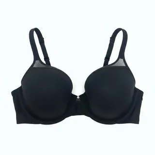 Photo of Bali Black Sheer Mesh Rhinestone Underwire Bra