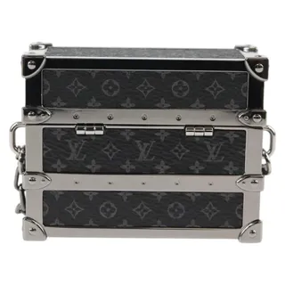 Photo of Louis Vuitton Trunk Box Earphone Metal Gray