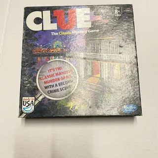 Photo of Hasbro Gaming Clue The Classic Mystery Game Gameboard Board Games Ages 8+ 2013