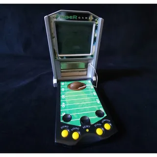 Photo of Vintage Rare MGA Football Finger Digital Electronic Pocket Arcade Handheld Game