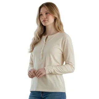 Photo of Universal thread Women’s Long Sleeve Top With 6 Buttons On it Size Large