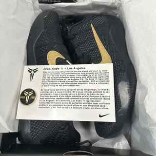 Photo of Size 10 - Nike Kobe 11 Elite Protro 2026 Low Fade To Black