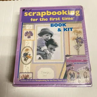 Photo of RZ SCRAPBOOKING FOR THE FIRST TIME BOOK & KIT BRAND NEW SEALED