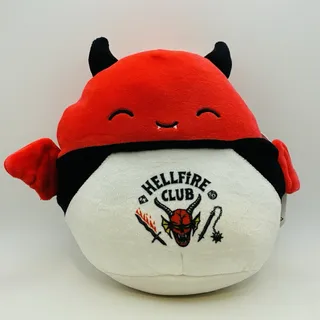 Photo of NEW 2025 Squishmallows Stranger Things Dante Red Bat Hellfire Club Plush