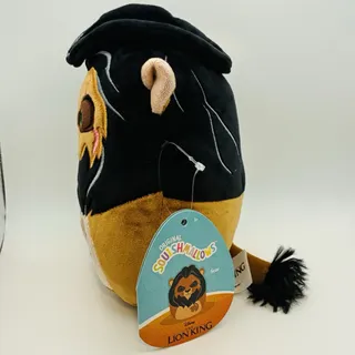 Photo of Squishmallows Scar Plush Disney The Lion King 8" Brown Black Stuffed Animal