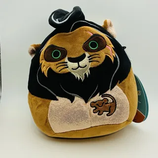 Photo of Squishmallows Scar Plush Disney The Lion King 8" Brown Black Stuffed Animal