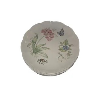Photo of Lenox Dinner Butterfly Meadow Eastern Blue Tailed 11" Dinner Plates