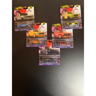 Photo of Hot Wheels Premium Car Culture 2024 Japan Historics Set of 5