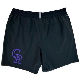 Photo of Nike Colorado Rockies Clint Hurdle Team Issued MLB Dri-FIT Shorts XXL