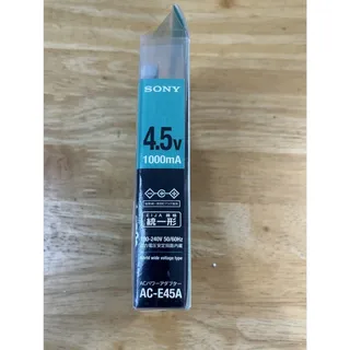 Photo of Original Sony 4.5V 1000mA Power Adaptor AC-E45A US for Walkman CD World Voltage